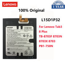 Batería 100% Original de 4250mAh L15D1P32 para Lenovo Tab3 8 Plus TB-8703F 8703N 8703X 8703 PB1-750N 2024 - compra barato