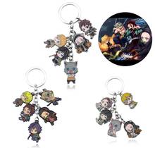 Anime Kimetsu no Yaiba  1 pcs Keychain Jewelry Accessories Key Chains Pendant Gifts Favors 2024 - buy cheap