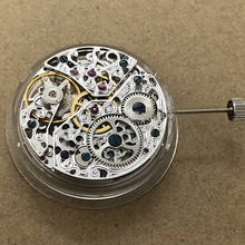 Reloj de pulsera mecánico para hombre, 17 joyas, Asia ETA 6498/6498-1, movimiento de bobinado manual, 1 Uds. 2024 - compra barato