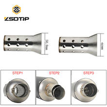 ZSDTRP-tubo de escape Universal para motocicleta, montaje de silenciador DB Killer, 51mm 2024 - compra barato