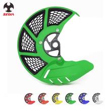 Motorbike Front Brake Disc Rotor Protector Cover Guard For KAWASAKI KX125 KX250 KX250F KX450F KLX450R KX 125 250 250F 450F 2024 - buy cheap