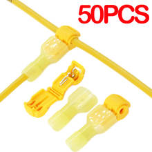 50/40PCS Wire Cable Connectors Terminals Crimp Terminal Scotch Lock Quick Splice 12-10AWG Electrical Car Audio Kit Tool Set 2024 - buy cheap