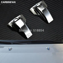 For Mitsubishi ASX Sprinkler head wipers decoration sticker Spray nozzle ABS Chrome trim for ASX auto accessories 2pcs/set 2024 - buy cheap