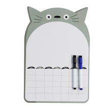 A3 Weekly Planner Magnetic Whiteboard Fridge Magnets Drawing Message Remind Pad Memo Boards Creative fridge magnetic stickers 2024 - buy cheap