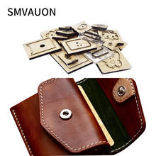 Wood Die Cutting Diy 2021 Elegant Short Wallet Die Cutting Burr Scrapbook Suitable For Die Cutting Machine 2024 - buy cheap