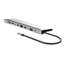 Adaptador de concentrador USB tipo C 11 en 1, estación de acoplamiento para ordenador portátil, HDMI, VGA, RJ45, PD, para HP Surface, Compatible con Thunderbolt 2024 - compra barato