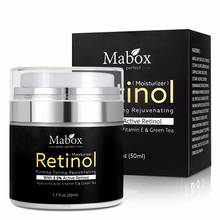 1 шт. Mabox ретинол 2.5% увлажнитель для лица крем с гиалуроновой кислотой антивозрастной удаление морщин Витамин Е коллаген гладкое Отбеливание Крем 2024 - купить недорого