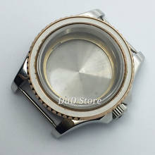 40mm rose stainless polishing case sapphire glass watch case fit ETA 2836 miyota 8215/8205/821A Mingzhu DG2813/ 3804 movement 2024 - buy cheap