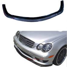for R230 Carbon Fiber Front Bumper Lip Splitter for Mercedes Benz Sl Class Sl500 Sl600 Amg Style Car Body Kit 2007-2012 2024 - buy cheap