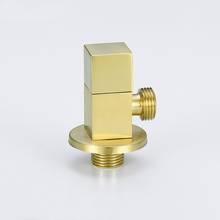 All brass copper single angle valve cold hot water Water stop valve bathroom kitchen Faucet toilet bidet spray accessories 2024 - buy cheap