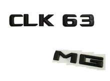 Черные буквы CLK 63 Для AMG багажник значки эмблема эмблемы CLK63 forAMG 2024 - купить недорого