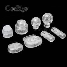 10pcs Cord Lock Stopper Toggle Clip Plastic Transparent Clear for Shoelace Paracord Sportswear Garment Bag DIY Accessories 2024 - buy cheap