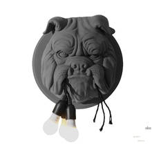 Modern Animals Led Wall Lamp for Living Room Corridor Bedroom Bedside Bulldogs Decor Wall Lights Home Decor Lighting Luminaires 2024 - buy cheap