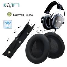 Kqtft peças de reposição para fone de ouvido takstar hi2050 hi-2050 hi 2050, almofadas para fone de ouvido, almofada, copos, amortecedor, manga para cabeça 2024 - compre barato