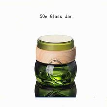 Download 3pcs Lot 50g Cosmetic Empty Jar Glass Cream Jars 50ml Green Facial Cream Bottle Refillable Small Glass Container With Bamboo Lid Buy Cheap In An Online Store With Delivery Price Comparison Specifications