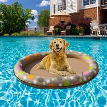 Dog Pool Float Pet Water Toy Dog Swimming Pool Floating Inflatable Swimming Ring Mat Floating Row Bed For Dog Cat Swimming Tool 2024 - buy cheap