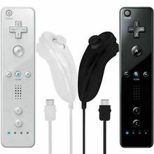 Игровой контроллер для Nintendo Wii U без Motion Plus, внутренний пульт дистанционного управления для Wii, контроллер для Wii и нунчак 2024 - купить недорого