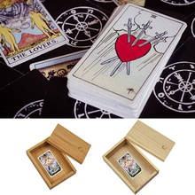 Caixa de armazenamento de cartões de bambu desktop poker de madeira caixa de cartão de jogo para jogar jogos de tabuleiro de mesa jogo de plataforma 2024 - compre barato