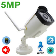 5MP Wireless IP Camera Outdoor Waterproof Cctv Security Surveillance Two-way Voice Intercom Infrared Wifi Home Cam XMEye ICSee 2024 - compre barato