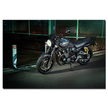 Yamaha Ретро стиль плакат мотоцикл стены Искусство Печать на холсте декоративные картины для домашнего декора 2024 - купить недорого