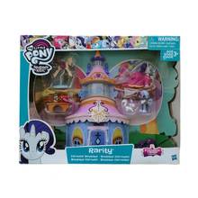 Hasbro My Little Pony Action Figure Rarity Fashion Shop Set Anime Pony Dolls Collection Girls Play House Toy Birthday Gift House 2024 - buy cheap