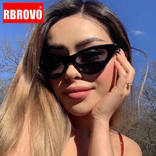 RBROVO 2021 Cat Eye Sunglasses Women Luxury Brand Glasses for Women/Men Vintage Eyeglasses Women Cateye Oculos De Sol Feminino 2024 - buy cheap