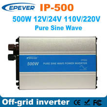 EPever 500W Pure Sine Wave Inverter 12V/24V Input  110VAC 120VAC 220VAC 230VAC Output 50HZ 60HZ High Efficiency Converter IPower 2024 - buy cheap