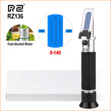 RZ Refractometer Fruit Alcohol Wine Meter Sugar Portable Auto Brix 0~32% Alcohol 0~26% Fruit Juice Wine Sugar Refractometer 2024 - buy cheap