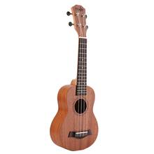 21 Inch Ukulele Soprano Beginner Ukulele Guitar Ukulele Mahogany Neck Delicate Tuning Peg 4 Strings Wood Ukulele 2024 - buy cheap