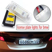 No Error License Plate Light Led Number Plate Holder Lamp For BMW 3 Series Sedan/Touring/Estate/Compact E46 4D 1998-2003 2024 - buy cheap