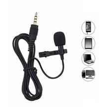 3.5mm Mini Microphone Condenser Lapel Mic Wired for Phone Laptop For Phone Portable Mini Stereo HiFi Sound Quality 2024 - buy cheap