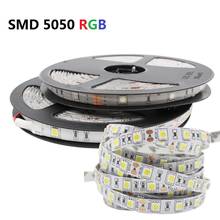 SMD 5050 RGB LED Strip Light Waterproof 5M LED Light Leds Tape Diode Ribbon Flexible Controller DC 12V Red Blue Green Warm White 2024 - buy cheap