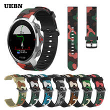 UEBN-Correa de silicona de camuflaje para reloj Polar Grit X Band, pulsera para POLAR Vantage M POLAR IGNITE, accesorios 2024 - compra barato