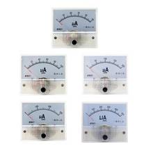 Medidor de corriente analógico DC 85C1 μA, medidor de corriente de Dial de Panel, puntero, amperímetro 50-500 2024 - compra barato
