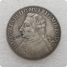 Памятные монеты итальянских штатов 1796 1 таллеро, Левант-эркоул III Д 'Эсте копия монет-копия монет медаль коллекционные монеты 2024 - купить недорого