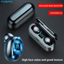 Wireless Earphones Tws Bluetooth Headphone 5.0 TWS 2000mAh Power Bank 9D Stereo Sport Waterproof Earbuds Headset With Microphone 2024 - buy cheap