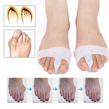 1 Pair Professional Comfortable Sports Anti-Slippery Toe Straightener Foot Care Hallux Valgus Straightener Corrector 2024 - buy cheap