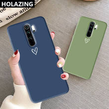 for Xiaomi Redmi Note 9S 9 Pro Max 9A 8 7 K20 K30 8A 7A POCO X2 F2 Pro Case Colorful Heart Matching Color Soft Silicone Cover 2024 - buy cheap