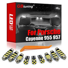 GBtuning Canbus LED 17PCS for Porsche Cayenne 955 957 (2003-2010) Vehicle Car Interior Dome Trunk Lamp Accessories Light Kit 2024 - buy cheap