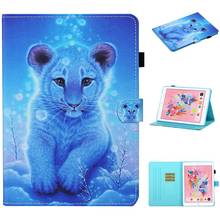 For iPad 10.2 Case Tiger PU Leather Case For iPad 8th 7th Generation Cover Shell For iPad Air 3 Case 10.5 Pro 10 5 Caqa Kids Pen 2024 - buy cheap