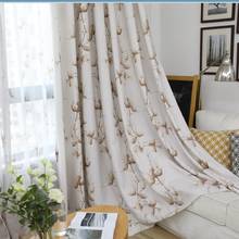 Modern Nordic Minimalist Curtains for Living Dining Room Bedroom Custom Mediterranean Shade Curtains 2024 - buy cheap