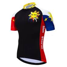 Cycling Jersey  New Team Customized  Road Mountain Race Top bike jersey max storm 2024 - buy cheap