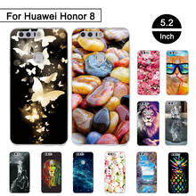 Silicone Case For Huawei Honor 8 FRD-L19 5.2" Case Print Back Phone Cover For huawei honor 8 honor8 Cover Soft TPU Shells Fundas 2024 - buy cheap