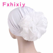 New Women King Big Flower Turban Hair Accessories Wedding Turban Chemo Beanies Hats Ladies Scarf Cap for Hair Loss 2024 - buy cheap