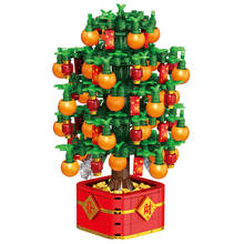 Bloques de construcción City Chinese para niños, juguete de ladrillos para armar árbol Kumquat, Año Nuevo, DIY, 2021 2024 - compra barato
