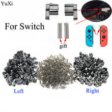 YuXi для Joy con металлическая застежка для Nintendo Switch NS NX JoyCon Замена запасных частей Joy-Con свободная застежка для ремонта 2024 - купить недорого