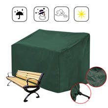 Bench Dust Cover Outdoor Patio Furniture 2-Seater Dust-proof Garden Anti-UV Breathable Terrace Waterproof Green Sofa Covering 2024 - buy cheap