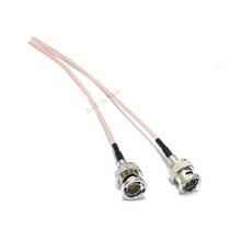 Conector Coaxial de 75 Ohm para Cable RG179, conector macho/hembra a BNC macho/hembra para conector de Cable RG179 (0,1 m-1m), 10 Uds. 2024 - compra barato