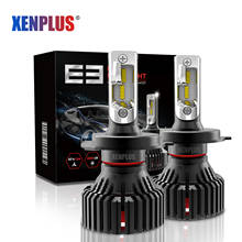 XENPLUS LED Headlight Bulbs E3 Super bright H1 H3 H4 H7 H11 H13 9004 9005 9006 9007 9012 HB3 HB4 5202 60W 16000LM 6500K 2PCS 2024 - buy cheap