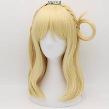 Novidades! Radiação peruca fantasia cosplay mei ohara, peruca sintética feminina sintética para o dia das bruxas, cosplay, fantasia 2024 - compre barato